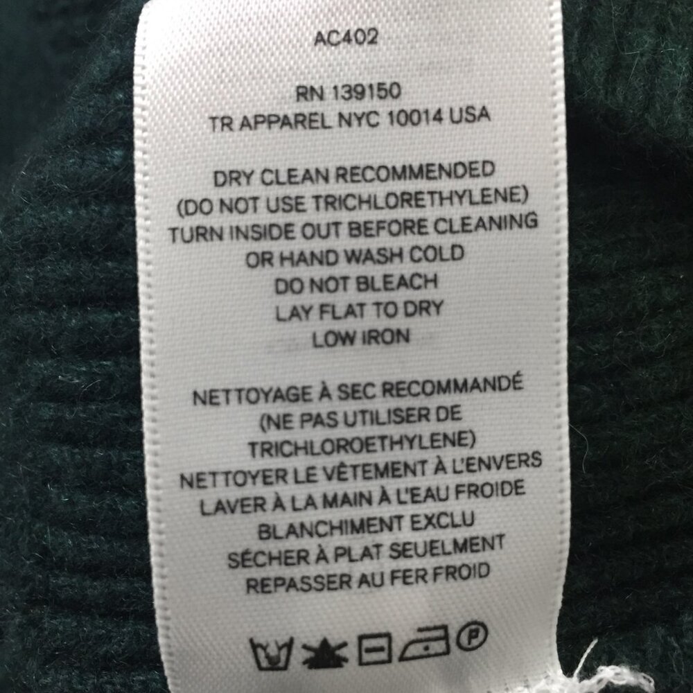 *SOLD* The Row 100% Cashmere Super Soft and Cozy Turtleneck Sweater Size M - Picture 9 of 11